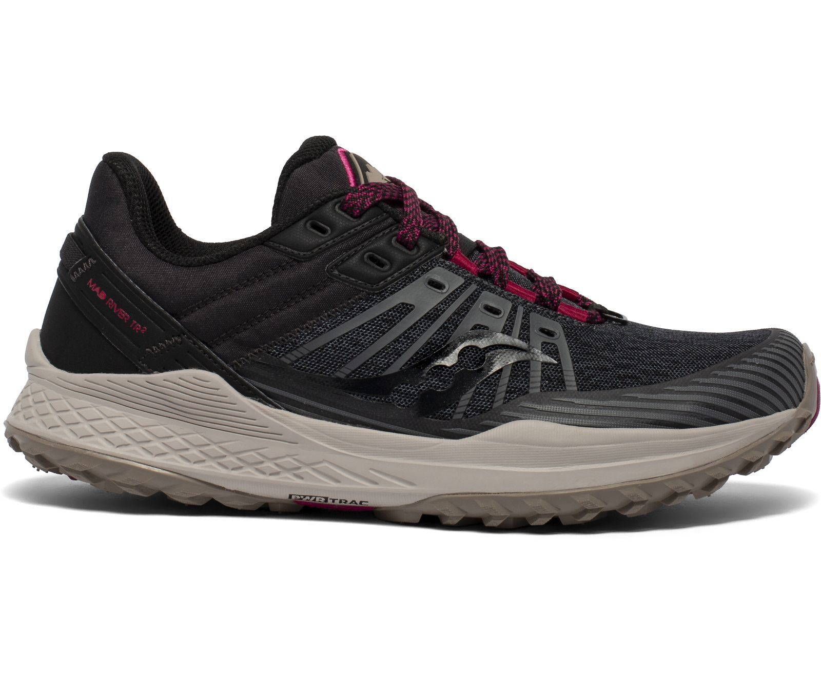 Saucony Mad River Tr 2 Women\'s Trail Running Shoes Grey / Black | Canada 227LISH